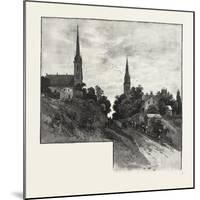 A View in Belleville, Canada, Nineteenth Century-null-Mounted Giclee Print