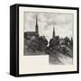 A View in Belleville, Canada, Nineteenth Century-null-Framed Stretched Canvas