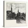 A View in Belleville, Canada, Nineteenth Century-null-Stretched Canvas