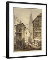 A View in Strasbourg, 1822-Samuel Prout-Framed Giclee Print