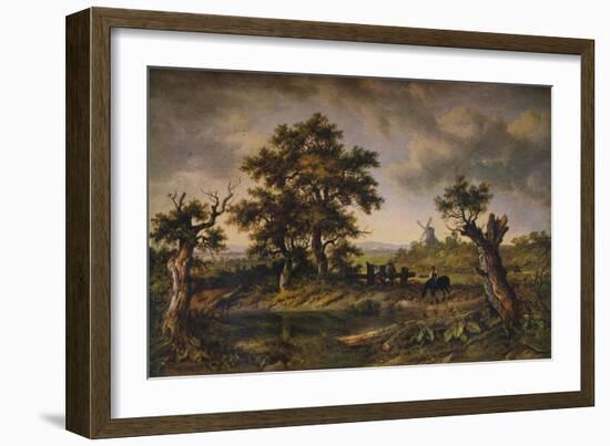 A View In Surrey, c1797-1831, (1919)-Patrick Nasmyth-Framed Giclee Print