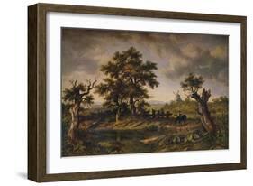 A View In Surrey, c1797-1831, (1919)-Patrick Nasmyth-Framed Giclee Print