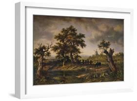 A View In Surrey, c1797-1831, (1919)-Patrick Nasmyth-Framed Giclee Print