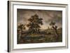 A View In Surrey, c1797-1831, (1919)-Patrick Nasmyth-Framed Giclee Print