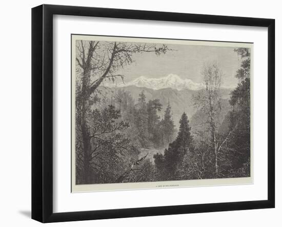 A View in the Himalayas-null-Framed Giclee Print