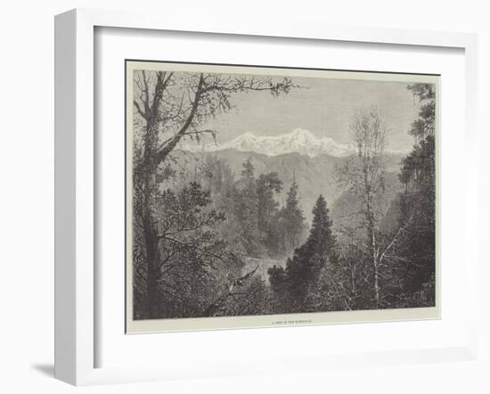 A View in the Himalayas-null-Framed Giclee Print