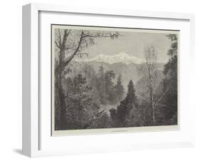 A View in the Himalayas-null-Framed Giclee Print