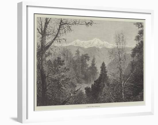 A View in the Himalayas-null-Framed Giclee Print