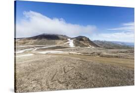 A View Inside the Stratovolcano Crater Snaefellsjokull, Snaefellsnes National Park-Michael Nolan-Stretched Canvas