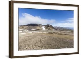 A View Inside the Stratovolcano Crater Snaefellsjokull, Snaefellsnes National Park-Michael Nolan-Framed Photographic Print