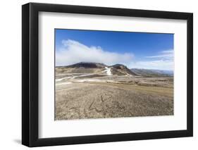 A View Inside the Stratovolcano Crater Snaefellsjokull, Snaefellsnes National Park-Michael Nolan-Framed Photographic Print