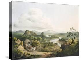 A View near the Roode Sand Pass at the Cape of Good Hope, engraved by J. Bluck-Henry Salt-Stretched Canvas