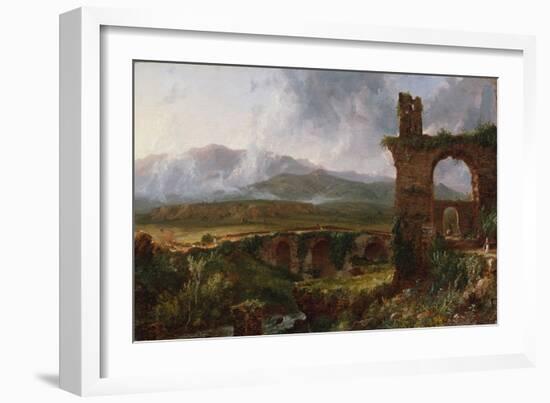 A View Near Tivoli (Morning), 1832-Thomas Cole-Framed Giclee Print