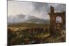 A View Near Tivoli (Morning), 1832-Thomas Cole-Mounted Giclee Print