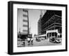 A View of a Construction Site in Houston-null-Framed Photographic Print