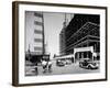 A View of a Construction Site in Houston-null-Framed Photographic Print