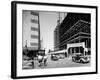 A View of a Construction Site in Houston-null-Framed Photographic Print