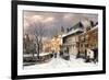 A View of a Dutch Town in Winter-Willem Koekkoek-Framed Giclee Print