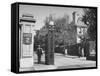 A View of a Gate Entrance to the Annapolis Naval Academy-David Scherman-Framed Stretched Canvas