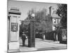 A View of a Gate Entrance to the Annapolis Naval Academy-David Scherman-Mounted Premium Photographic Print