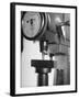 A View of a Rockwell Test on Square Tool Steel-null-Framed Photographic Print