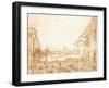 A View of a Terrace in Padua-null-Framed Giclee Print