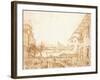 A View of a Terrace in Padua-null-Framed Giclee Print
