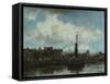 A View of Amsterdam-Jacob Henricus Maris-Framed Stretched Canvas