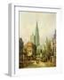 A View of Antwerp-Pieter Cornelis Dommershuijzen-Framed Giclee Print