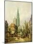 A View of Antwerp-Pieter Cornelis Dommershuijzen-Mounted Giclee Print