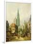 A View of Antwerp-Pieter Cornelis Dommershuijzen-Framed Giclee Print