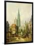 A View of Antwerp-Pieter Cornelis Dommershuijzen-Framed Giclee Print