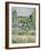 A View of Auvers-Sur-Oise, the Fence, C.1873-Paul Cézanne-Framed Giclee Print