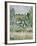 A View of Auvers-Sur-Oise; the Fence-Paul Cézanne-Framed Giclee Print