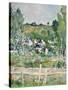 A View of Auvers-Sur-Oise; the Fence-Paul Cézanne-Stretched Canvas