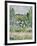 A View of Auvers-Sur-Oise; the Fence-Paul Cézanne-Framed Giclee Print