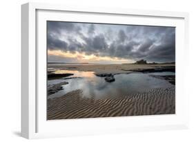 A View of Bamburgh Castle in Northumberland-Chris Button-Framed Photographic Print