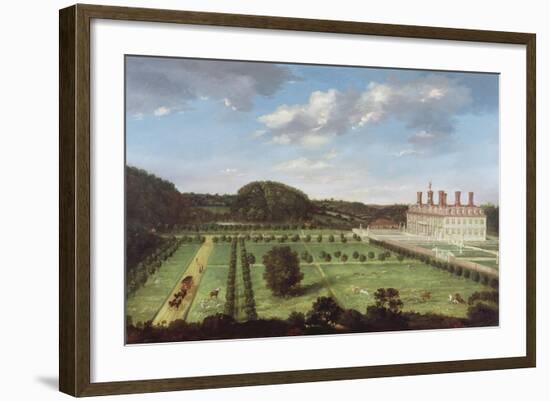 A View of Bayhall, Pembury, Kent, c.1675-Jan Siberechts-Framed Giclee Print