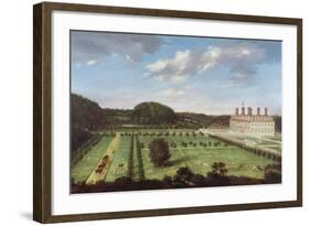 A View of Bayhall, Pembury, Kent, c.1675-Jan Siberechts-Framed Giclee Print