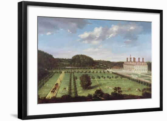 A View of Bayhall, Pembury, Kent, c.1675-Jan Siberechts-Framed Giclee Print