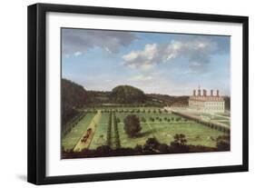 A View of Bayhall, Pembury, Kent, c.1675-Jan Siberechts-Framed Giclee Print