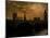 A View of Big Ben in London from the River Thames-Eudald Castells-Mounted Photographic Print