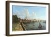 A View of Blackfriars, Attributed to Francis Smith-Francis Smith-Framed Art Print