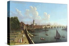 A View of Blackfriars, Attributed to Francis Smith-Francis Smith-Stretched Canvas