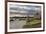 A view of boats moored in the creek at Thornham, Norfolk, England, United Kingdom, Europe-Jon Gibbs-Framed Photographic Print