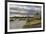 A view of boats moored in the creek at Thornham, Norfolk, England, United Kingdom, Europe-Jon Gibbs-Framed Photographic Print