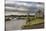 A view of boats moored in the creek at Thornham, Norfolk, England, United Kingdom, Europe-Jon Gibbs-Stretched Canvas