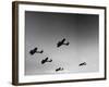 A View of Bomber Planes Being Used During US Army Maneuvers-John Phillips-Framed Premium Photographic Print