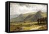 A View of Borrowdale, England-Samuel Henry Baker-Framed Stretched Canvas