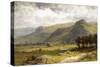 A View of Borrowdale, England-Samuel Henry Baker-Stretched Canvas